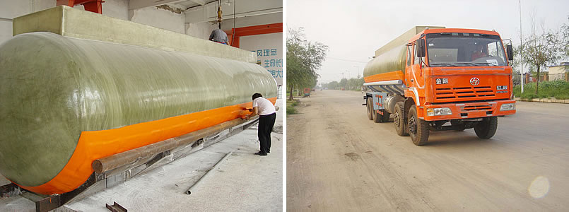 FRP Transportation Tank