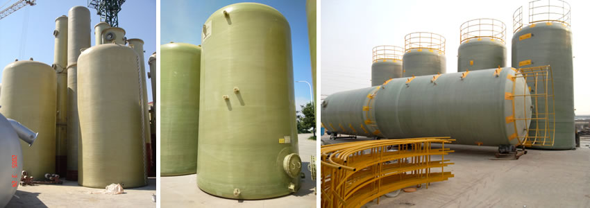 FRP/GRP Vertical Tank