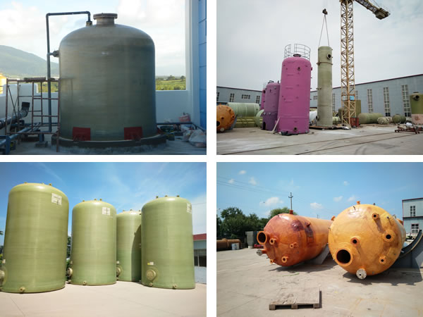 FRP/GRP Vertical Tank