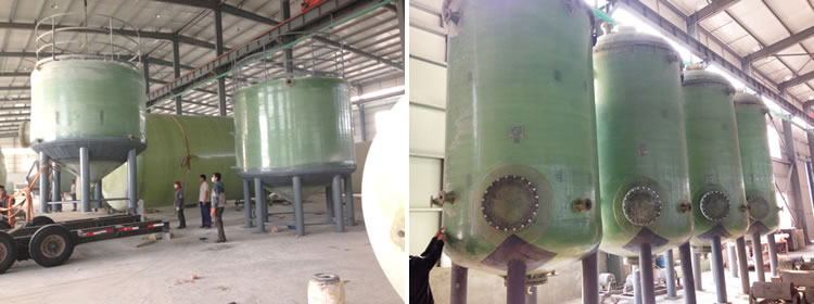 FRP/GRP Vertical Tank